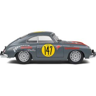 PORSCHE 356A #147  PANAMERICANA 1954 GREY S1802807 Solido 1:18 Metallmodell